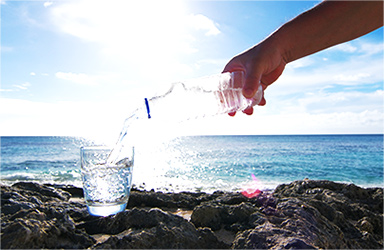 美肌のためにはミネラル豊富な硬水を 