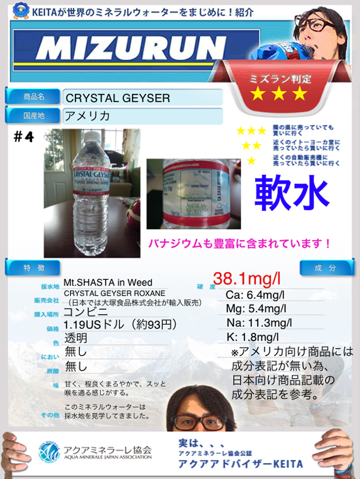 CRYSTAL GEYSER